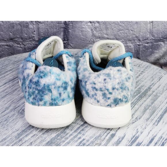 Allbirds Wool Runner Fluffs Teal Women 6 Used In Very Good Condition - Picture 5 of 12